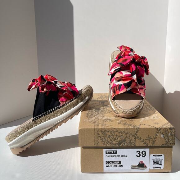 FREE PEOPLE Multi Color Watermelon Chapmin Sport Sandal - Picture 2 of 16